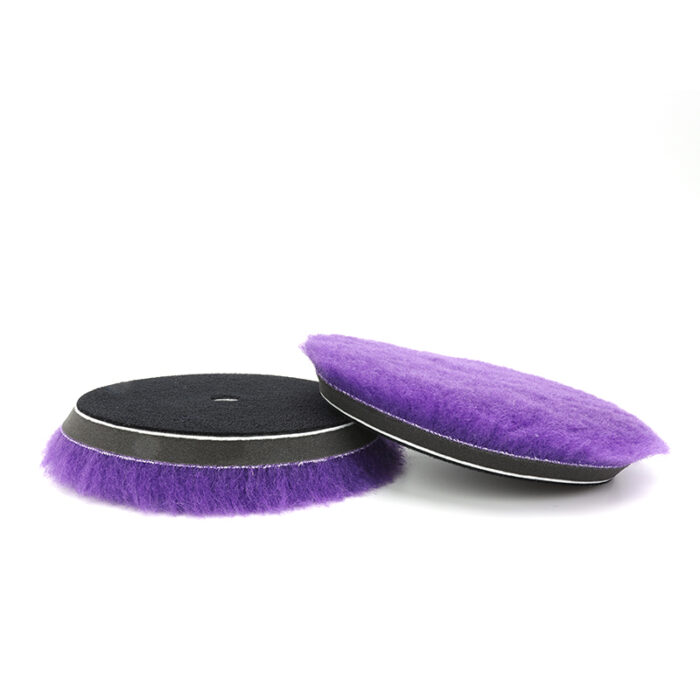 Dark Purple Wool Buffing Pads(Medium Cut) - Image 5