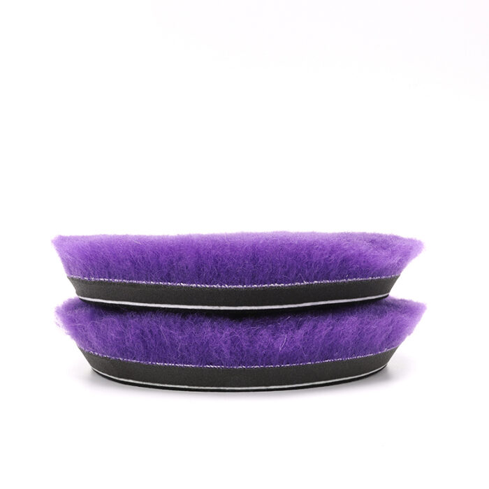 Dark Purple Wool Buffing Pads(Medium Cut) - Image 6