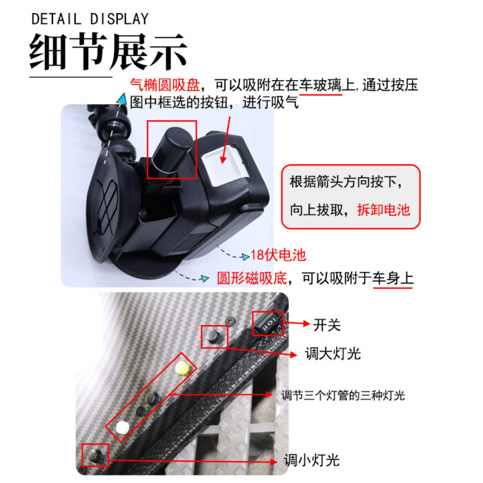 Large Light Panel Car Dent PDR Light - Image 3