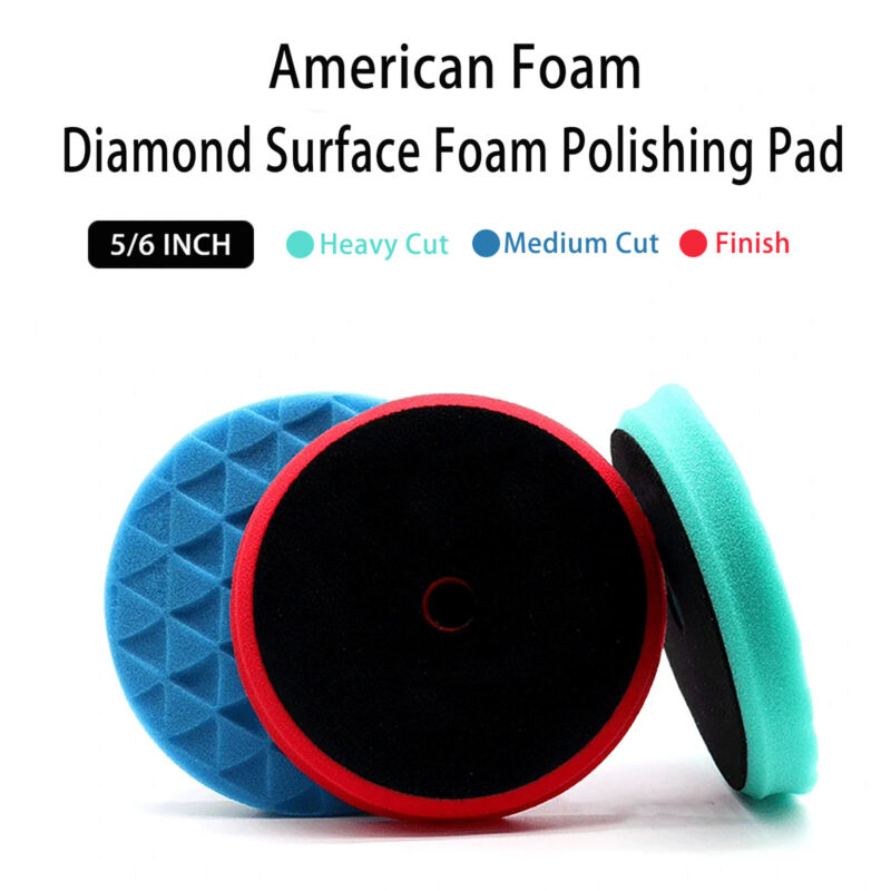 Diamond Foam Polish Pads Set (3PCS/PACK)